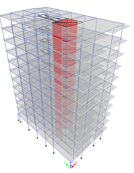 Sample 12-story Building design from my time in Kuwait - Integrated ...